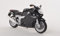 BMW K 1200 S, schwarz, Modellauto, Fertigmodell, Welly 1:18