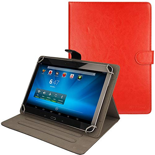 TECHGEAR Stellar (10) Étui Universel pour Lenovo A10 10.1, Huawei T5 10, T3 10 Tactile 10, Tactile 10.1, 9.6 9.7 pouces, YESTEL, AOYODKG, YOTOPT, VANKYO 10, 10.1, tablettes 10.2 10.4 10,5 pouces écran