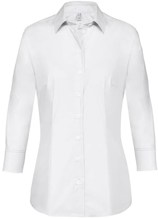 GREIFF Corporate Bluse Basic Damen 3/4 Kent Regular-Fit