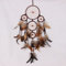 fengshuisale Feng Shui Dream Catcher Handmade Traditionelle Aufhängen Ornament w Rot String Armband Schwarz