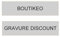 plaque ou etiquette boite aux lettres 1 ligne - argent 100x25mm