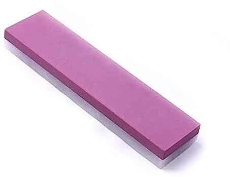 CBRIGHT Knife Sharpener, 2-in-1 Ruby & Agate Whetstone, 3000/10000# Combination, Pocket-Size (3.93x0.98x0.39Inch), Red