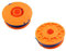 SECURA Bobine de fil 1,3mm (2x) compatible avec Flymo ET20 Débroussailleuse