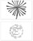 Karte zum Neujahr, Motiv: Pusteblume, Pusteblume, Silhouette, Gedenkbotschaft
