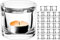 Giessle® (gewählte Stückzahl: 24) edle Teelichthalter Teelichtglas Windlicht Teelicht Gläser für kleine Teelichter Glas Set
