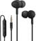 Yiwiso Sleep Headphones, Soft Wired Earbuds for Sleeping, Sleep Earphones for Side Sleeping, In-Ear Headphones with Mic and Volume Control, Noise-Isolating, Travel, Relaxation (Black)