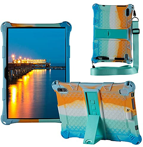 LEHEE Coque pour AUZMAI Mate8 Tablet 10.1'', Supporter Silicone Enfants Housse de Protection Poids Léger Stand Coque Cover pour AUZMAI Mate8 Tablet 10.1'', C