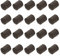 YARNOW 20 Pièces Bloc De Semis De Tourbe Sol De Culture De Fleurs Sol Biochar Blocs D'engrais Pour Plantes Semer Un Bloc De Terre Blocs De Départ De Semis Melons Fournitures De Jardinage