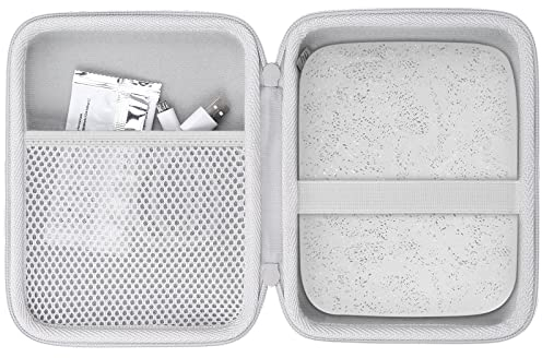 co2CREA Hart Reiseschutzhülle Etui Tasche für HP Sprocket 3x4 Sofortbild-Fotodrucker 7,6 x 10,2 cm Sofortbilddrucker,Nur Tasche