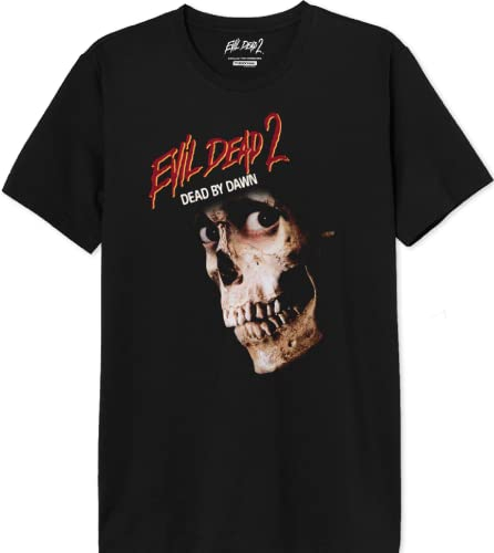 Evil Dead 2 Herren Uxedeadts001 T-Shirt, Schwarz, XS