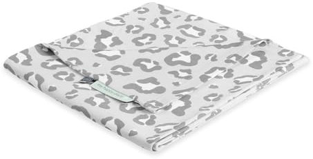 emma & noah Premium Baby Stillkissenbezug (Leo Grau)