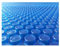 Solarfolie blau 400my Oval 6,00 x 3,20m,