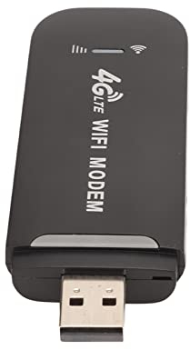 VBESTLIFE Enrutador WiFi USB 4G LTE, Enrutador de Punto de Acceso WiFi Portátil de 150Mbps con Ranura para Tarjeta SIM, Enrutador de Módem 4G LTE para Exteriores, hasta 10 Usuarios, para