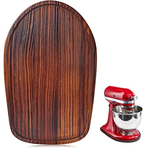 VIVIRBIEN Mixer Slider Bamboo Compatible with Kitchen aid 4.5-5 Qt, Sliding Tray for Stand Miser, Kitchen Countertop Storage Mover Sliding Caddy, Kitchen Worktops Protection, Great Kitchen Gift