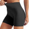 Friptspyg Kurze Sporthose Damen Sport Shorts High Waist Gym Shorts Stretch Yoga Pants Nahtlos Workout Sportshorts, Schwarz M