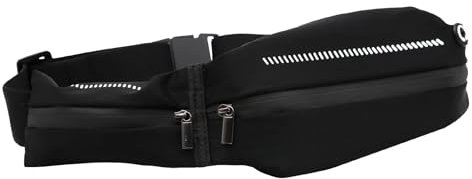 ZYNERY Ceinture Running Femme & Homme, Pochette Telephone Portable Sport, Sacs Banane Running, Porte Telephone Course a Pied, Ceinture de Course Idéal pour la Course à Pied, Jogging, Gymnase, Fitness