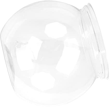 Fish Bowl, Goldfish Tank Betta Fish Tank Impact Resistant Gallon Aquarium Fish Tank Round Crystal Clear Plastic Small Fish Bowl for Desk Bookshelf (Large)