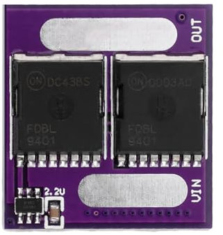 SHOOYIO Module de diodes 60 A à courant élevé anti-refoulement pour charge solaire et protection de batterie