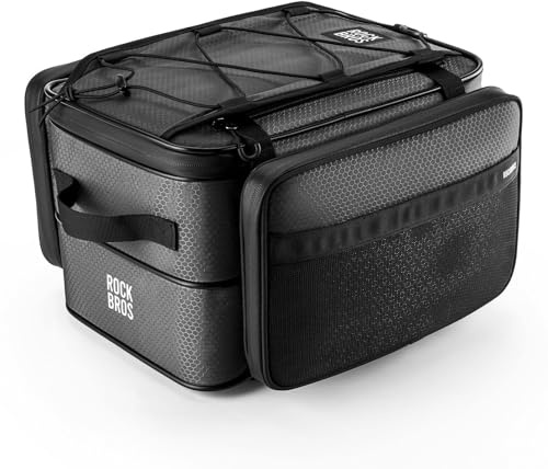 ROCKBROS Road to Sky Fahrrad Gepäckträgertasche 15-30L Faltbar