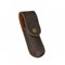 TOURBON Genuine Leather Folding Knife Sheath 5 inch Pocket Knife Holster Case for Outdoor Camping
