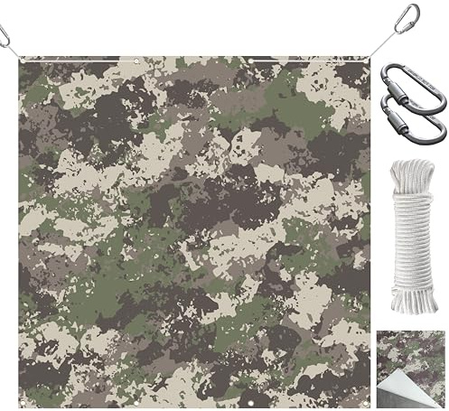Diolili 2mm Camouflage Archery Target Backstop Netting