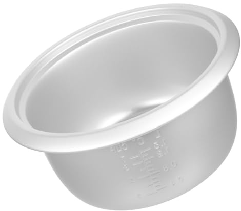 UKCOCO Reemplazo Olla Arrocera Aluminio Inserto Interior para Cocinar Arroz con Escala Ligera y Resistente para Hogar y Hotel
