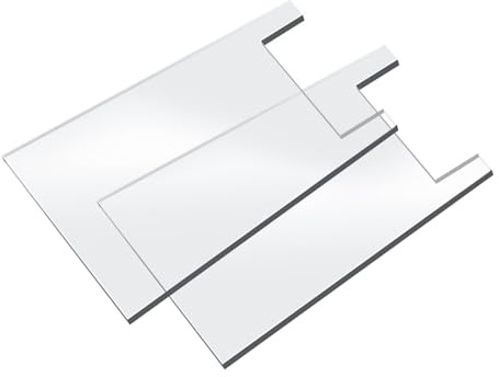 JTLB 2 Stück Couch-Abstandshalter, Transparenter Acryl-Couch-Wandstopper für Möbel, Sofa, Bett, Schrankschutz, Möbel-Wand-Abstandshalter, Wand- für Heimdekoration