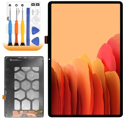 Schermo LCD per Samsung Tab S7 FE SM-T730 12,4 LCD Display per Galaxy Tab S7 FE T733 T735 T736 T737 T738U Schermo di Ricambio Digitalizer Touchscreen Montaggio Completo con Riparazione, Nero