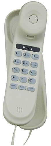 Tel UK Vienna Slim Corded Telephone - White