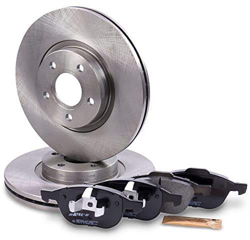 BESTPRICE Bremsenset Vorderachse inkl. Bremsscheiben Belüftet Ø 300 mm + Bremsbeläge vorne