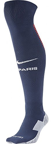 Nike PSG H/A Stadium Sock - Socken Linie Paris Saint Germain Herren, Farbe Blau, Größe L
