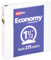 Avery Economy View 3-Ringbuch, 3,8 cm runde Ringe, 1 weißer Ordner (05726)