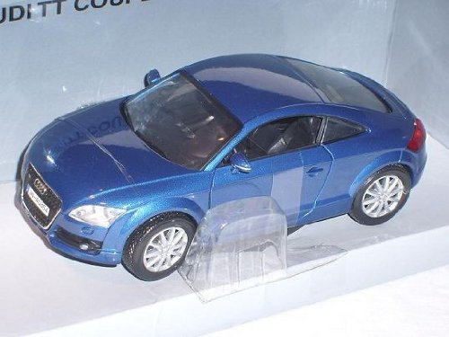 Mondo Motors A-U-D-I TT Coupe 2008 2. Generation Blau 1/24 Modellauto Modell Auto