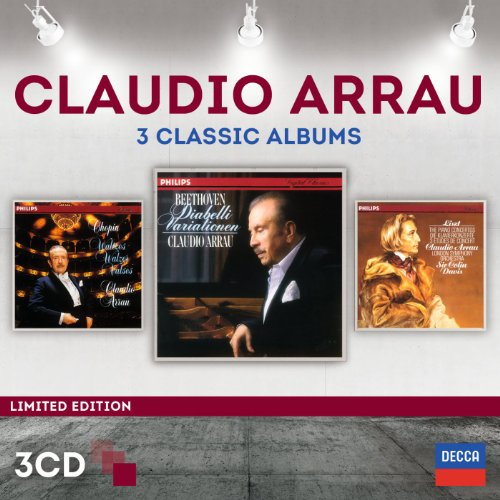 Claudio Arrau - Three Classic Albums [3 CD]