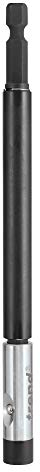 Trend Snappy 150mm Magnetic Bit Holder with Micro Diameter & One Touch Bit Retention, SNAP/BH/OT/A, Silver