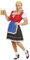 W WIDMANN MILANO Party Fashion - Kostüm Bayerin für Männer, Trachtenkleid, Bierfest, Volksfest, Junggesellenabschied, Fasching