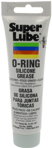 Super Lube 93003 Joint torique graisse silicone Blanc translucide