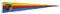 Langwimpel Nordfriesland 30 x 150 cm Fahne Flagge