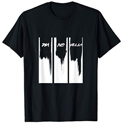 Piano Vella Pianovella Pianist Klavier Synthesizer Geschenk T-Shirt