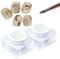 U-Shinein 2x8ml 3D Painting Gel, Clear Spider Gel for Nail Art, 3D Nail Painting Drawing Gel for Nail Chrome Mirror Metallic Powder, Special Sculpture Gel Manicure DIY Nail Craving
