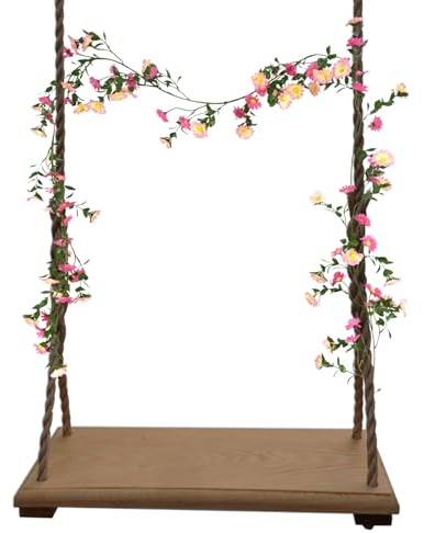 FANNAS 2.1 Meter Lang Gänseblümchen Deko Blumengirlande,88 Blumen Kunstblumen Hängende Reben Gänseblümchen Rebe,Rosa Seidenblumen Gänseblümchen, Hochzeitsfeiern, Dekoration von Hochzeitsbögen