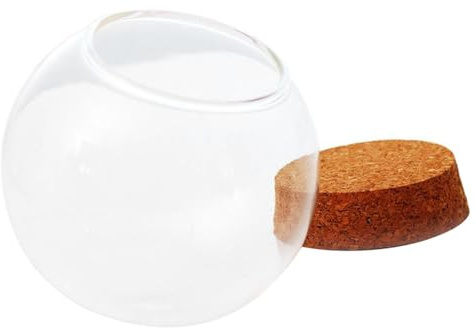 Elegante Glasglocke für Stilvolle Tischdekoration, 18CM