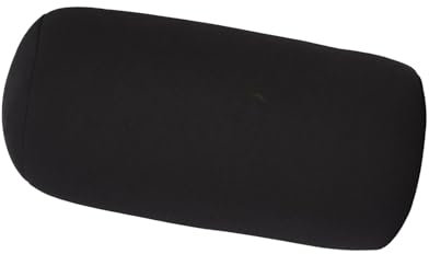 WPKD BLUEIY Mini Oreillers de Voyage, Coussin de Dos en Microbilles Oreiller Doux au Toucher Bon Élastique Oreiller Confortable Oreiller de Soutien du Cou pour la Maison et Les Voyages (Noir)