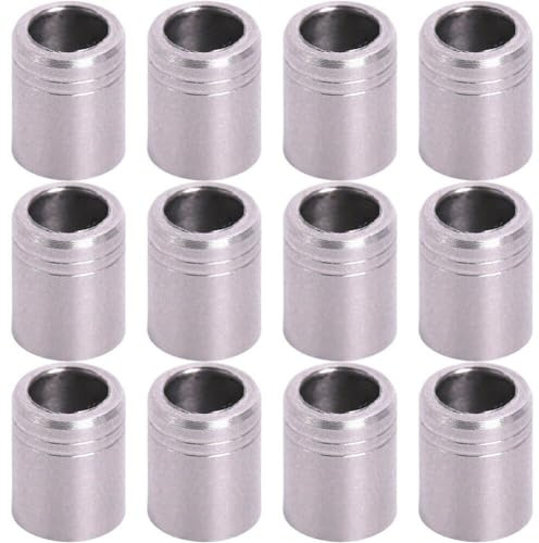 Glixoft 12 Stück 4,2 Mm Bogenschießen-einsätze, Explosionsgeschützter Ring, Pfeilschaft-schutzring, Edelstahl-pfeiladapter Für Bogenschießen-Punkte
