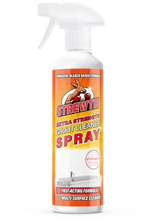 Strewth - Grout Cleaner Spray | Extra Strength Ready-To-Use Tile Grouting, Removes Stubborn Dirt, Marks & Stains Between Tiled Walls & Floors - 500ml
