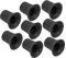 Artibetter 8pcs Rubber Gas Burner Feet Replacement for Stove Grate Non- Design Increases Stability and Height for Gas Range Use Grate Foot Pads for Kitchen Appliances