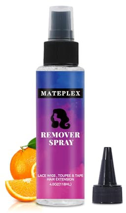 Dissolvant d'extension à bande adhésive | Spray fondant pour perruque à action rapide | Adhésif et solvant pour remplacement des cheveux sans résidus | Supprime la colle pour cheveux, le ruban adhésif