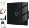 Acmerota Interrupteur mural intelligent Nécessite une passerelle Zigbee (dispose d'un câblage neutre + sans neutre) Télécommande Interrupteur d'éclairage Fonctionne avec Alexa et Google