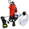 Grafner Profi Fäkalienpumpe 550 Watt mit Schneidwerk und 30m Schlauch, Schwimmschalter, 10000 l/h, Kupplung, 50 mm Fremdkörper, Schmutzwasserpumpe mit Zerkleinerer und C-Schlauch, Tauchpume Fäkalien