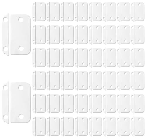 BOXOB 50 Pairs Alarm Sensor Adhesive Strips, Durable Pre-Cut Double Sided Adhesive Replacement Tape for Ring Alarm Contact Sensors and Magnets (2nd Generation)